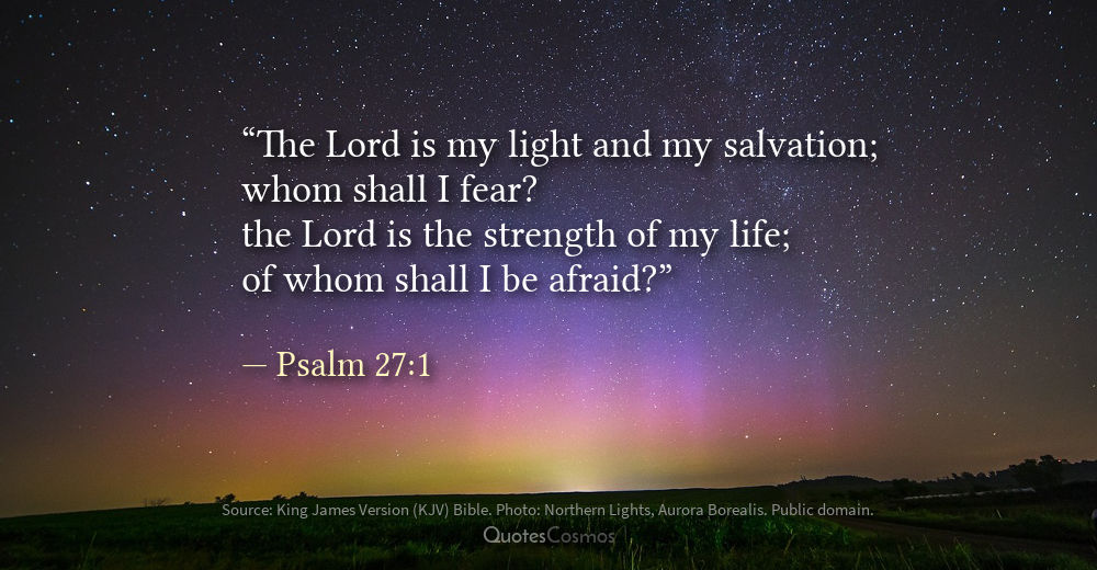 Psalm 27:1 “The Lord is my light and my salvation”: Translation