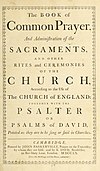 Book of Common Prayer