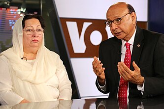 Khizr and Ghazala Khan