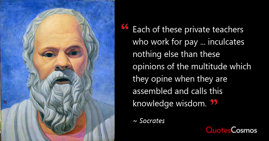 Socrates quotes on education